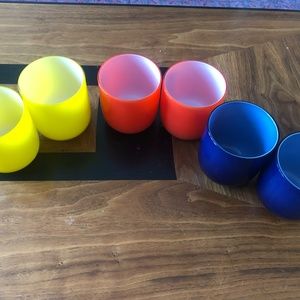 Jonathan Adler Pop Glasses Barware Set of 6